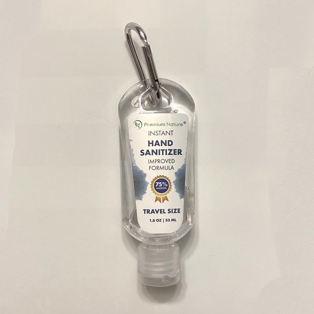 Hand Sanitizer Keychain